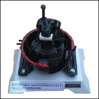 CUT SECTION MODEL HERMETICALLY SEALED COMPRESSOR