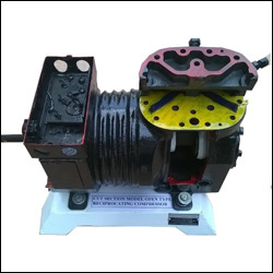 CUT SECTION MODEL OPEN TYPE RECIPROCATING COMPRESSOR